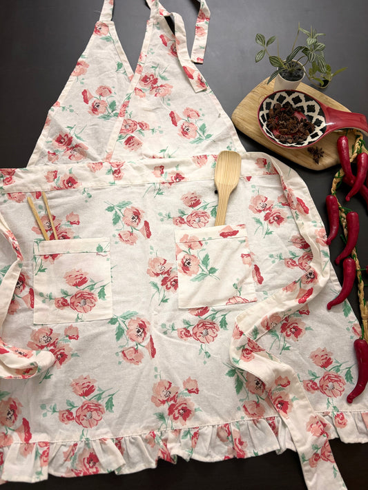 Kitchen Apron Dress Style - Floral