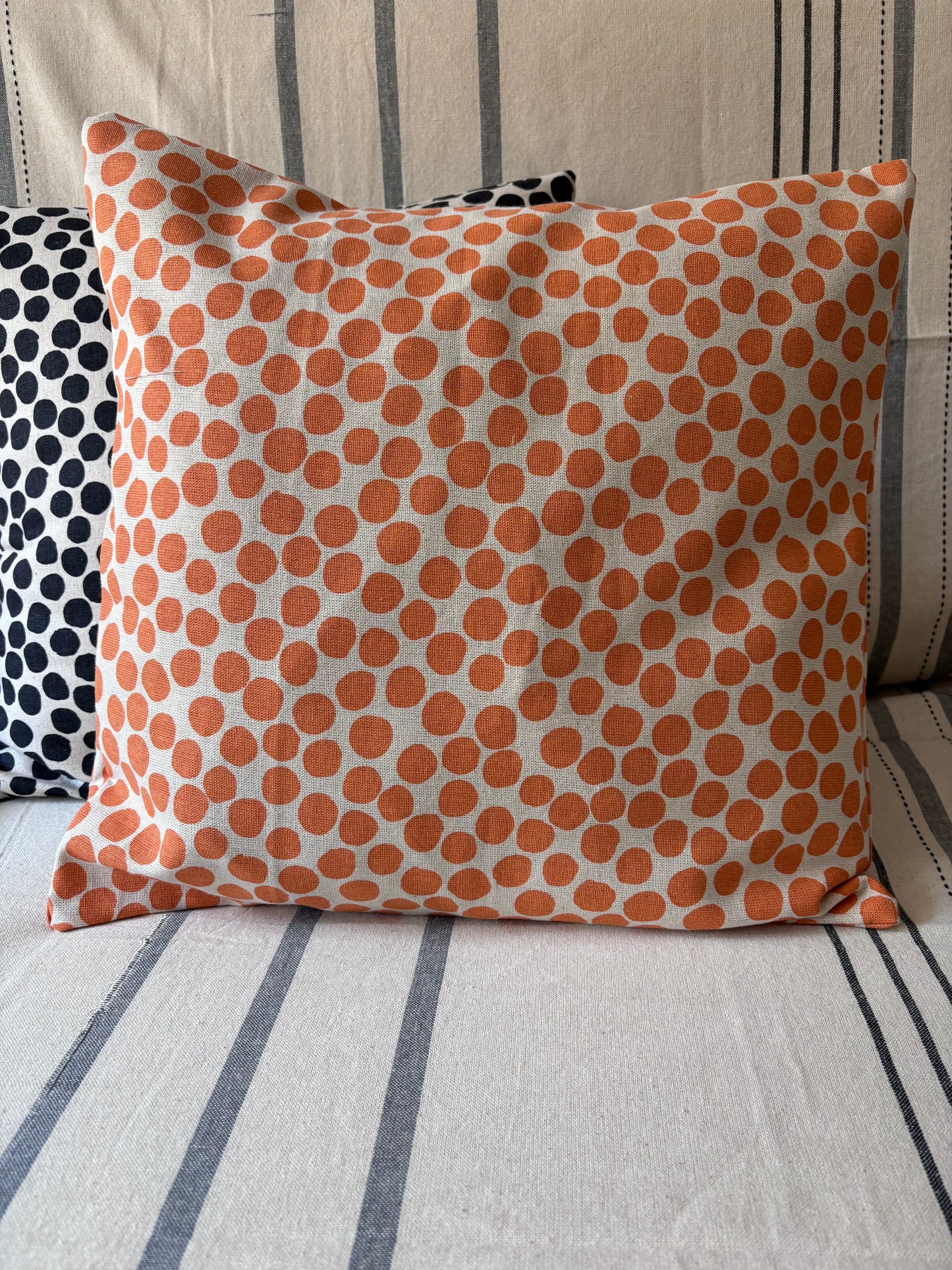 Monochrome Cushion Covers - Polka Dots